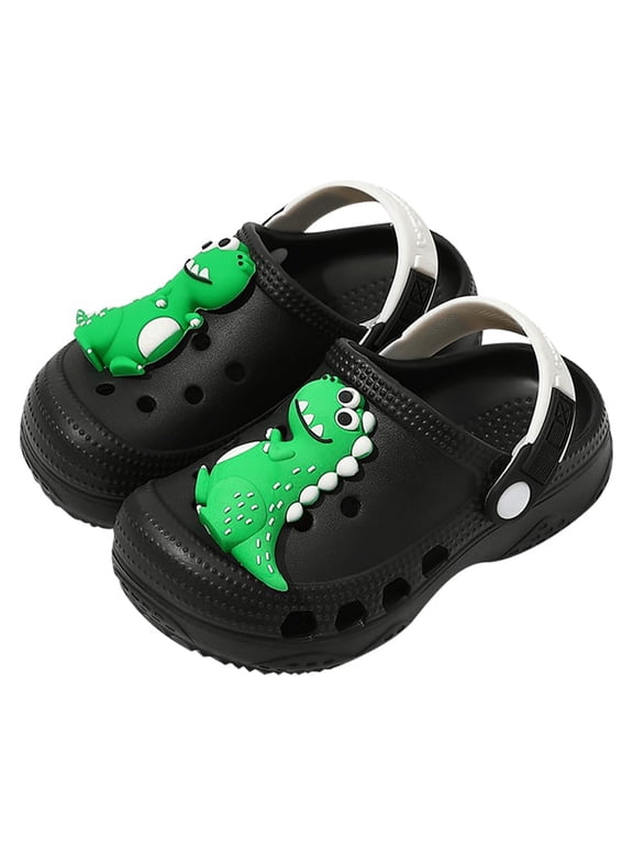 Toddler Boys Girls Cute Cartoon Clogs Kids Lightweight Garden Shoes Beach Pool Sandals