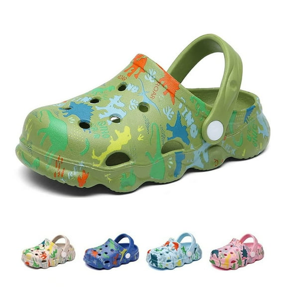 Drecage Toddler Garden Clogs for Boys Girls Slip on Beach Sandals Kids