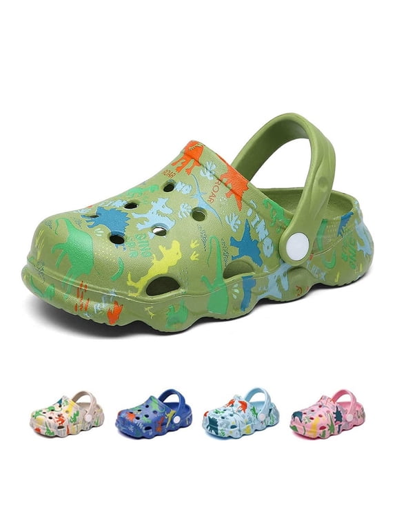 Toddler Garden Clogs for Boys Girls Slip on Beach Sandals Kids