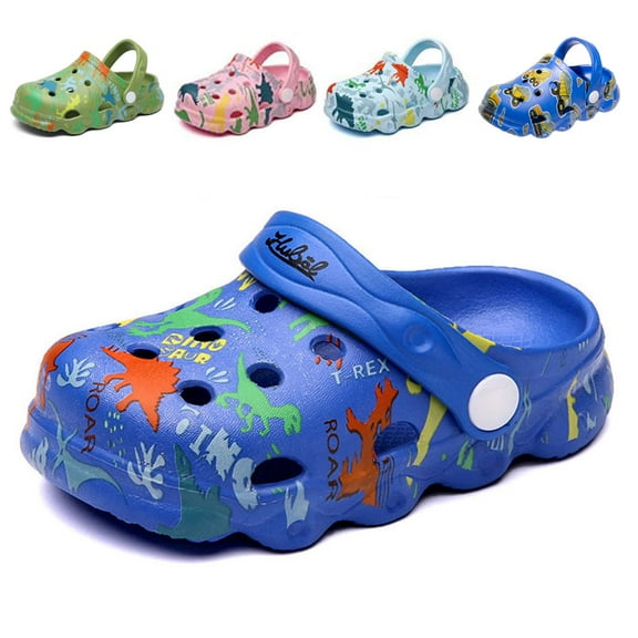 Drecage Toddler Garden Clogs for Boys Girls Slip on Beach Sandals Kids