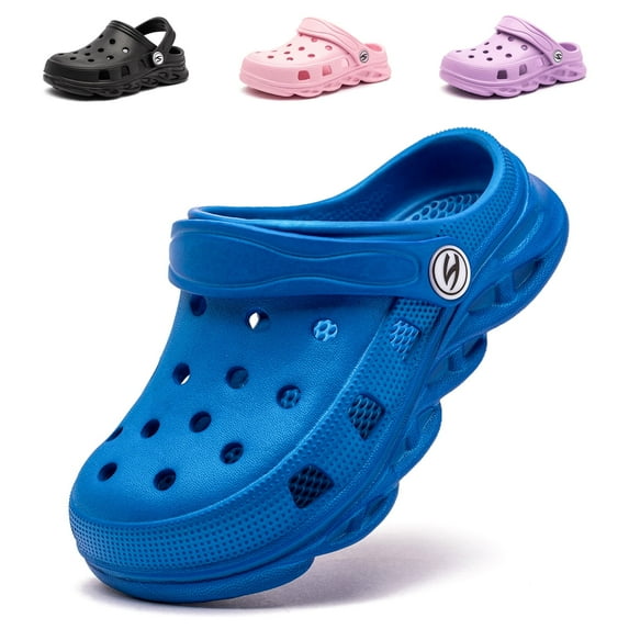Drecage Toddler Classic Clogs Kids Slip On Garden Shoes Lightweight Beach Pool Sandals