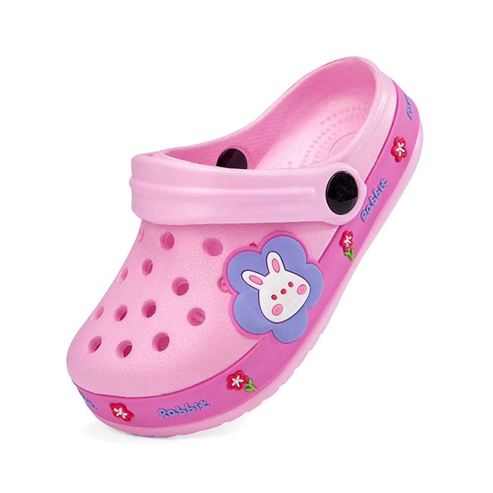 Drecage Toddler Garden Clogs Boys Girls Cartoon Clogs Kids Summer Beach