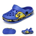 thumbnail image 1 of Drecage Toddler Boys Girls Cartoon Clogs Kids Lightweight Garden Shoes Beach Sandals, 1 of 7