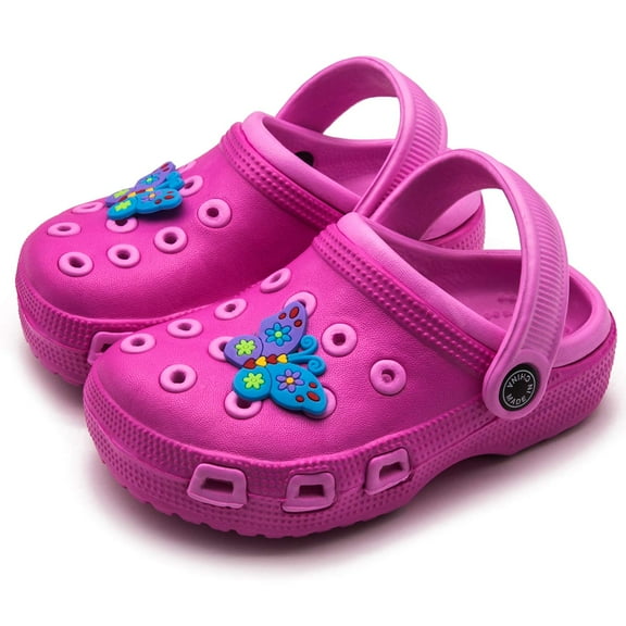 Drecage Toddler Boys Girls Cute Garden Clogs Kids Lightweight Summer Sandals