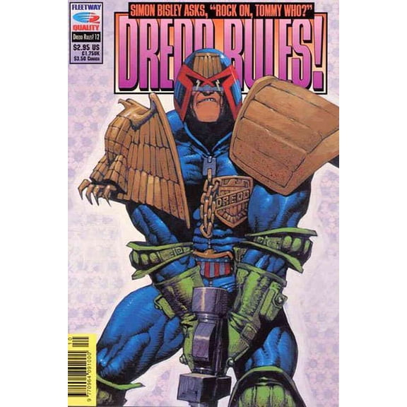 Dredd Rules! #12 VF ; Fleetway Quality Comic Book