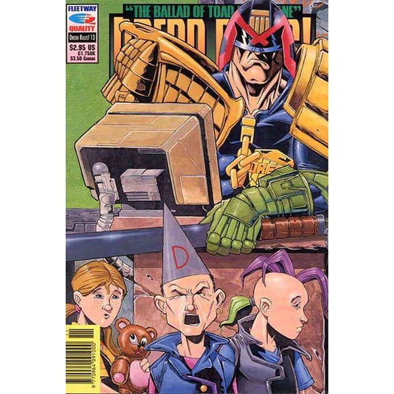 Dredd Rules! #13 VF ; Fleetway Quality Comic Book