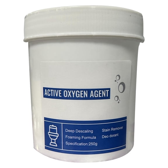 Dredger Deodorant for Toilets & Drains, Active Oxygen Cleaning Agent, Non-Corrosive Foam Cleaner for Kitchen, Bathroom, Sewers, 250g Deodorizer & Dirt Remover