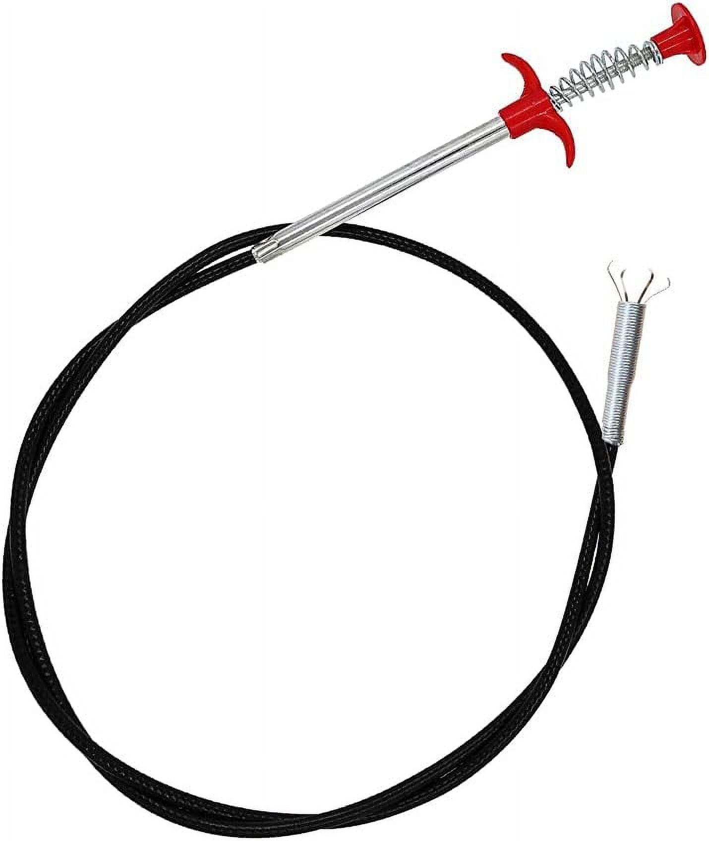 Dredging Tools Flexible Grabber Pick Up Tool With 4 Claws Drain Hose Cleaner Sticks Spring Pipe