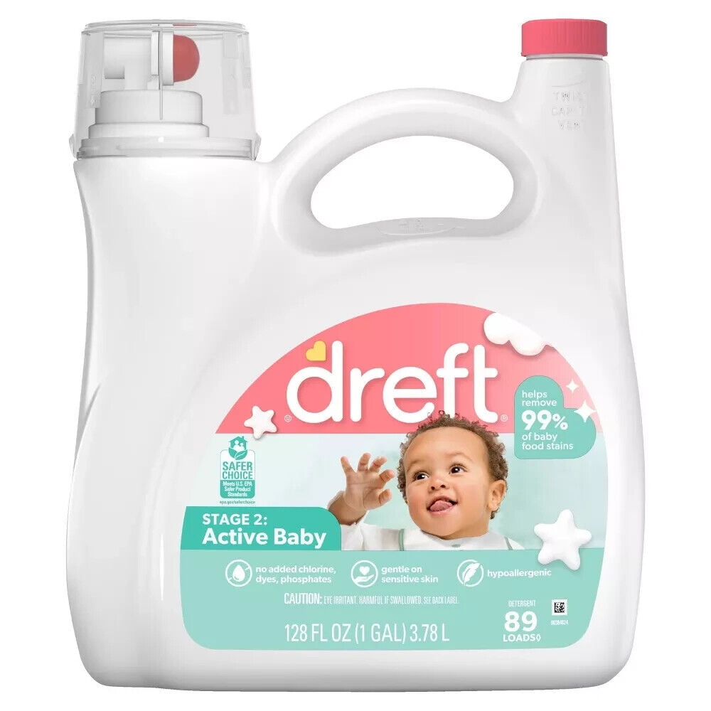  Stain Remover for Baby Clothes by Dreft, 24oz Pack of