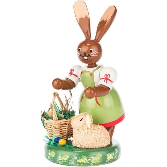Dregeno Easter Ornament - Rabbit with a small lamb
