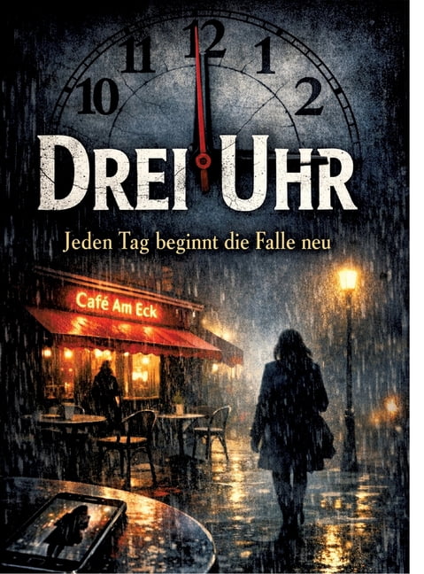Drei Uhr: Jeden Tag beginnt die Falle neu, (Hardcover)