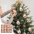 thumbnail image 1 of Dreisshy 12Pcs Christmas Ornaments Set Shatterproof Christmas Tree Ball Ornaments, Christmas Ball Hanging Ornaments for Xmas Tree, Home, Party, Holiday Christmas Decorations, Rose Gold, 1 of 6