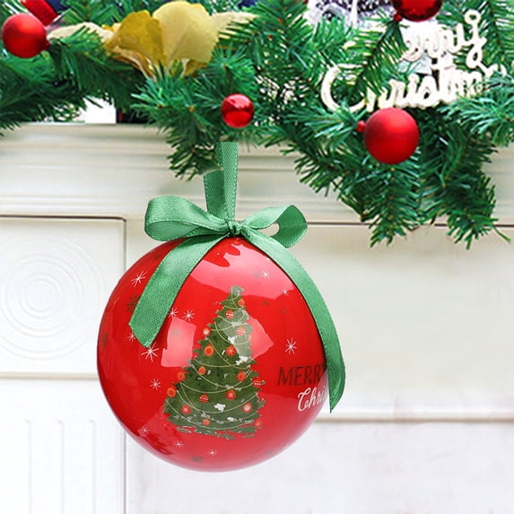 Dreisshy Christmas Tree Balls Ornaments for Christmas Tree, Shatterproof Christmas Tree Decorations Hanging Ball for Holiday Wedding Party Christmas Decorations, Rdc