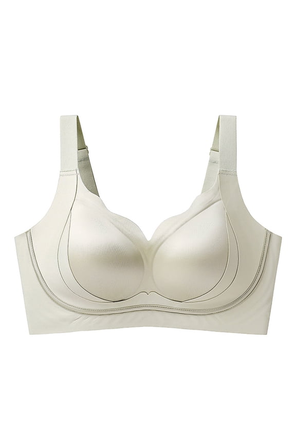 34b Bras for Women Bras Full Coverage Push Up Wide Straps Bralettes Breathable Casual Underwear