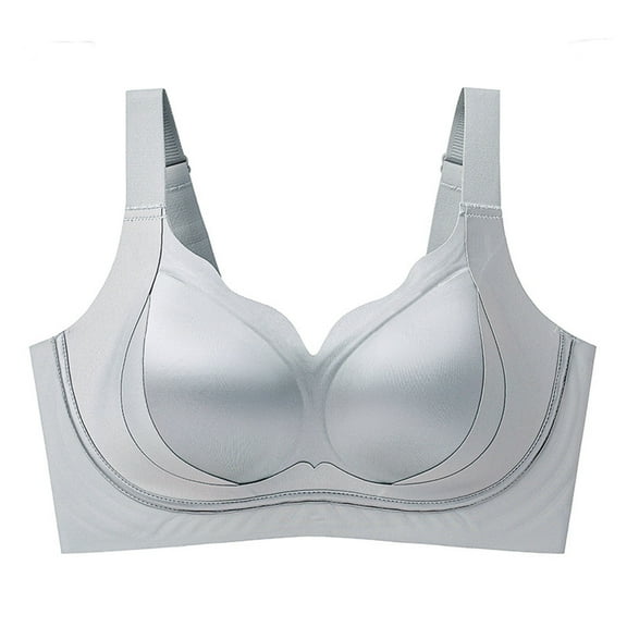 Dreluolixuan 34b Bras for Women Bras Full Coverage Push Up Wide Straps Bralettes Breathable Casual Underwear