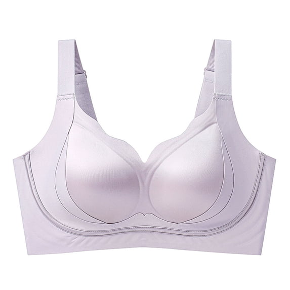 Dreluolixuan 34b Bras for Women Bras Full Coverage Push Up Wide Straps Bralettes Breathable Casual Underwear