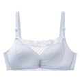 thumbnail image 1 of Dreluolixuan 36c Bras for Women Lace Seamless Wireless Bras Full Coverage Push Up Spaghetti Strap Bralettes Breathable Comfortable Underwear, 1 of 2