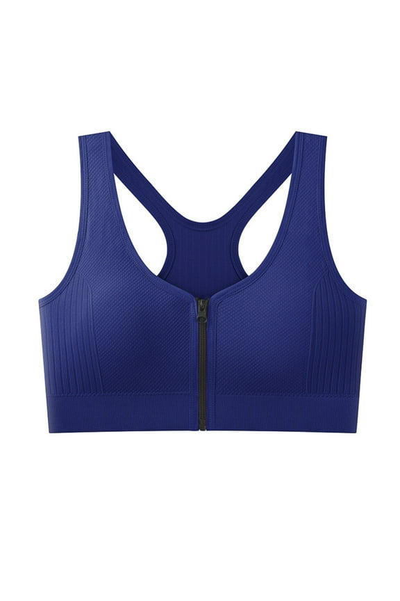 Cotton Sports Bras for Women Wireless Bras Full Coverage Push Up Wide Straps Sports Bralettes Breathable Everyday Underwear