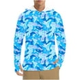 thumbnail image 1 of Dreluolixuan Fishing Shirts Sun Protection UV SPF Long Sleeve Performance Quickly Dry Tee Graphic Lightweight Tops Hiking Running Work Tops, 1 of 8