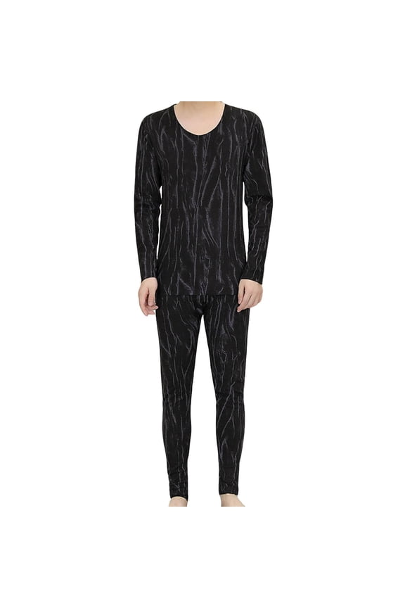 For Men Underwear Fleece Lined BottomTight Hunting Gear Base Layer Dralon Winter Cold Weather Riding Top and Bottom Sets