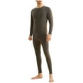 thumbnail image 1 of Dreluolixuan For Women Underwear Soft Long Johns Crew Neck Hunting Gear Base Layer Brushed Cold Weather Camping Top and Bottom Sets, 1 of 3