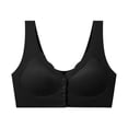 thumbnail image 1 of Dreluolixuan Front Closure Bras Seamless Wireless Bras Full Coverage Push Up Wide Straps Bralettes Breathable Everyday Underwear, 1 of 5