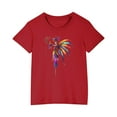 thumbnail image 1 of Dreluolixuan Kids Graphic T Shirts Short Sleeve Crew Neck Trendy Shirts Soft Lightweight Tees Summer Comfortable Tops, 1 of 6