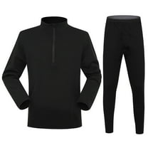 Dreluolixuan Loungewear Sets Fleece Lined Soft BottomTight Hunting Gear Base Layer Cold Weather Riding Top and Bottom Sets
