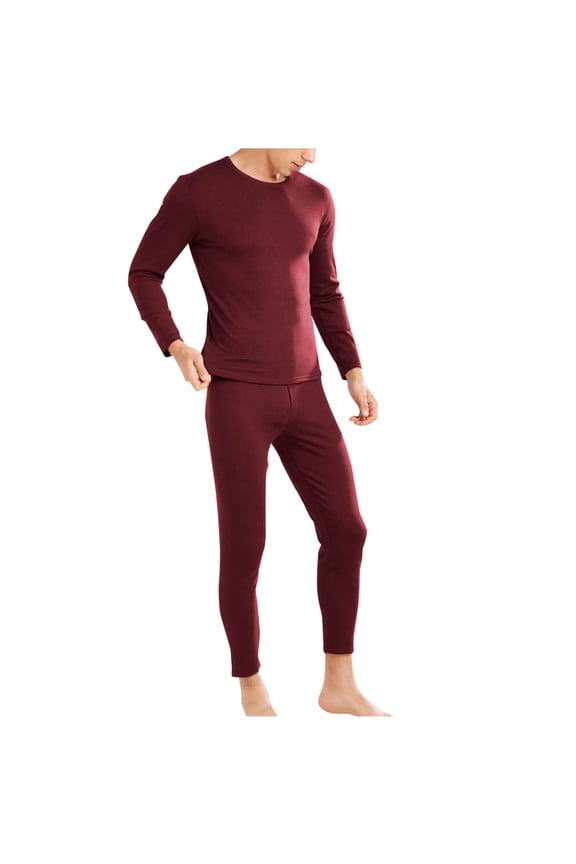Mens Thermal Underwear Soft Long JohnsTight Hunting Gear Base Layer Cold Weather Camping Top and Bottom Sets