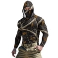 thumbnail image 1 of Dreluolixuan Shirts Shirts for Men Sun Protection UV SPF Long Sleeve Performance Quickly Dry Fishing Shirt with Face Mask Lightweight Hoodie Jacket Hiking Running Casual Tops, 1 of 9