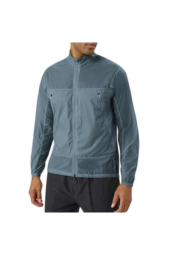 Shirts for Men Sun Protection UV SPF Long Sleeve Performance Quickly Dry Fishing Shirt Lightweight Tops Hiking Running Travel Tops