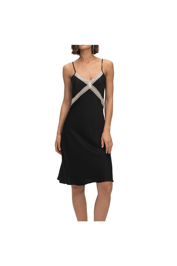 Sleep Dress for Women Sleevesless Lightweight Loose Nightgown Cozy Spaghetti Strap Chemise Comfy Sleepwear