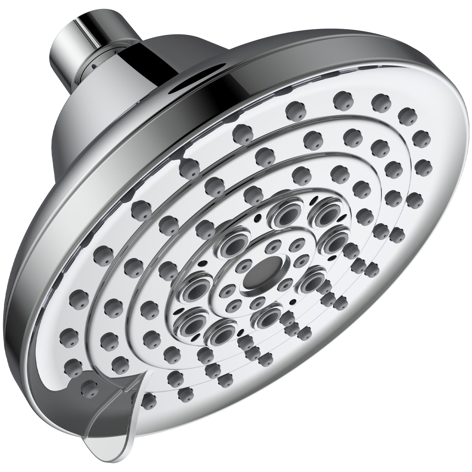 DremFaryoyo 6 Spray Settings High Pressure Shower Head 5” Rain Fixed