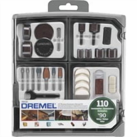 Dremel 110-Piece All-Purpose Rotary Tool Accessory Kit - Pack of 24