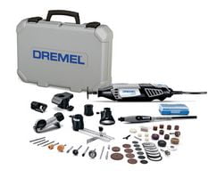 Dremel 4000-6/50 Corded Variable Speed Rotary Tool Kit, 6 Attachments, 50 Accessories, 1.6A, 120V