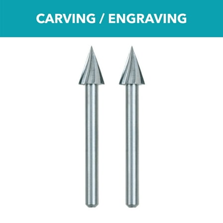 Dremel 125W 1/4" High Speed Cutters Rotary Tool Accessory, 2 Pack