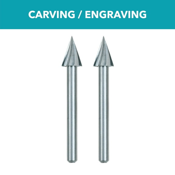 Dremel 125W 1/4" High Speed Cutters Rotary Tool Accessory, 2 Pack