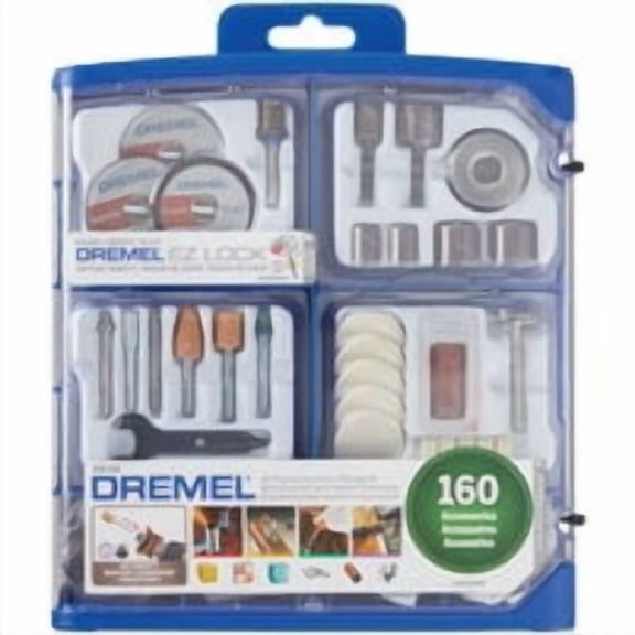 Dremel 160-Piece All-Purpose Rotary Tool Accessory Kit - Pack of 4 Shop Supply Pack