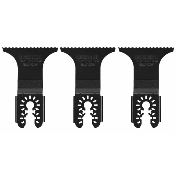 Dremel 2-3/4 in. W Bi-Metal Cutting Oscillating Blade Set 3 pc