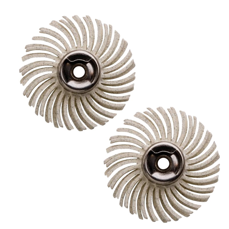 Dremel (2 Pack) 120-Grit Detail Medium Abrasive Brushes - EZ472SA-2PK