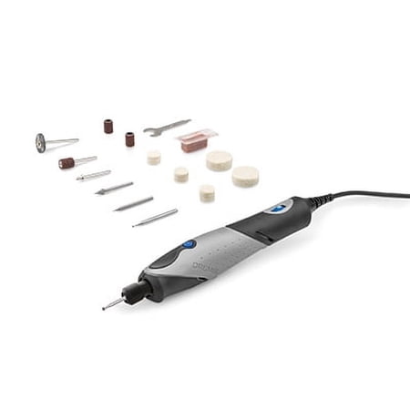 Dremel 2050-15 Stylo+ Versatile Craft Rotary Tool, Wood Carving Detail Tool, Perfect for Glass Etching, Leather Burnishing, Jewelry Making, Polishing, Woodworking and More Craft Projects , Gray