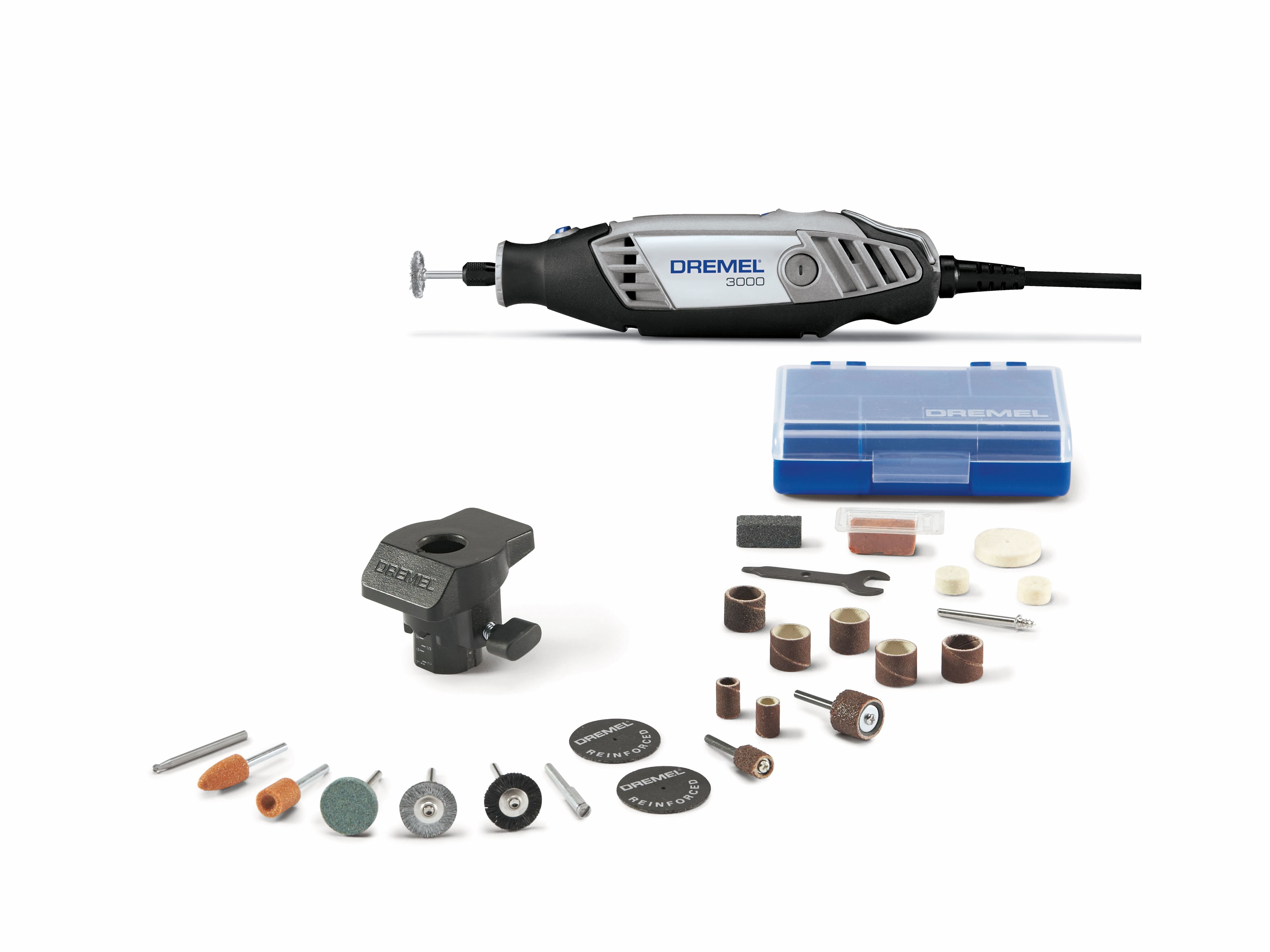 Dremel 3000-1/24 Variable-Speed Rotary Tool Kit - 1 Attachment & 24 Ideal for Variety of Crafting and DIY – Cutting, Sanding, Grinding, Polishing, Drilling, and - Walmart.com