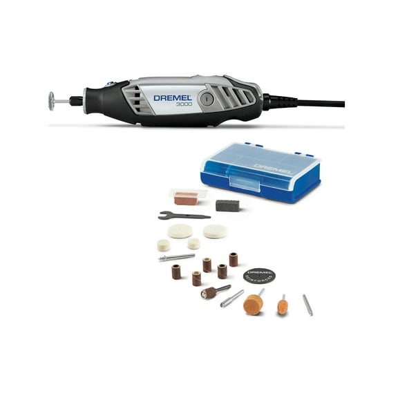 Dremel 3000 Rotary Tool Kit Bundle with 47 total accessories