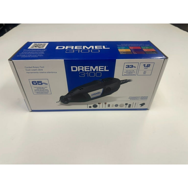 Dremel 3100 1.2 Amp Variable Speed Rotary Tool Kit + 15