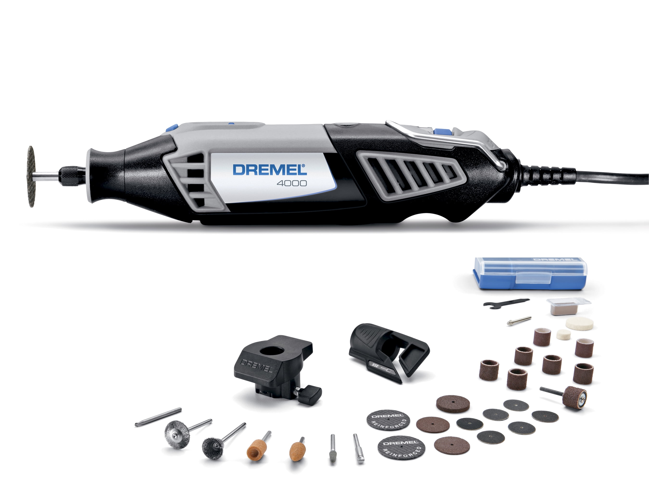 Dremel 4000 Variable Speed Corded 1.6-Amp Multipurpose Rotary Tool Kit in  the Rotary Tools department at