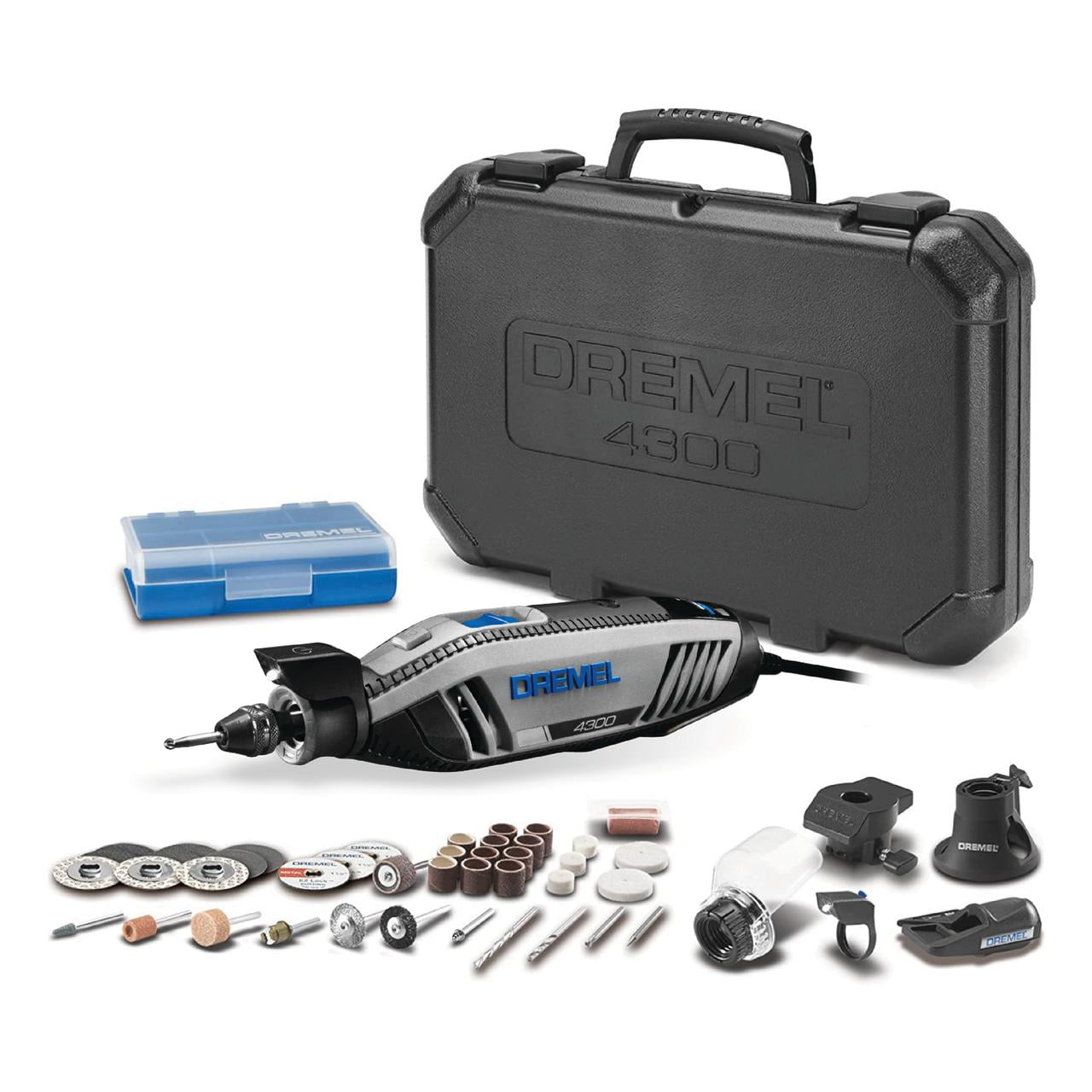 Dremel 4300 5 40 High Performance Corded Electric Rotary Tool Kit Handheld with 5 Attachments and 40 Accessories Walmart