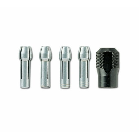 Dremel 4485-01 Quick Change Collet Nut Set for Rotary Tools, 5-Piece
