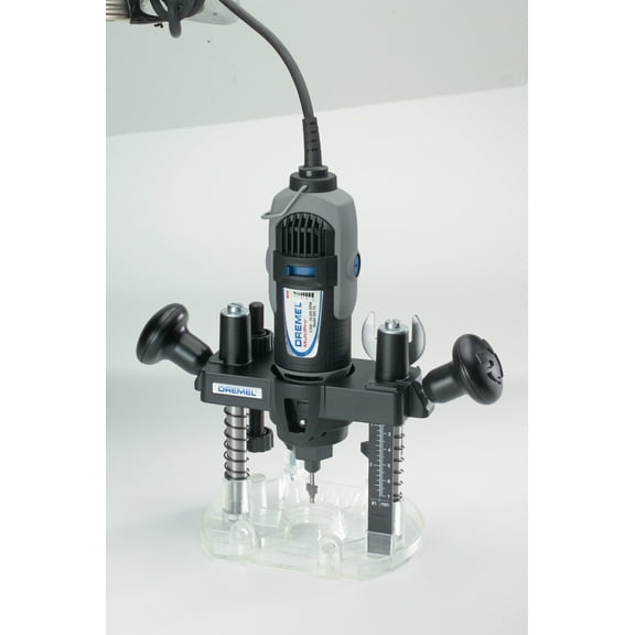 Dremel 335-01 Plunge Router Rotary Tool Attachment for Light-Duty Routing Projects, Perfect for Woodworking & Inlay Work