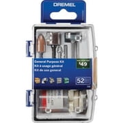 Dremel 52-Piece General Purpose Rotary Tool Accessory Kit, Case of 8