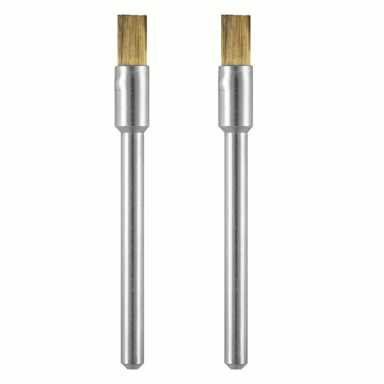 Dremel 537-02 1/8 In. Brass Brushes (2 Pack)
